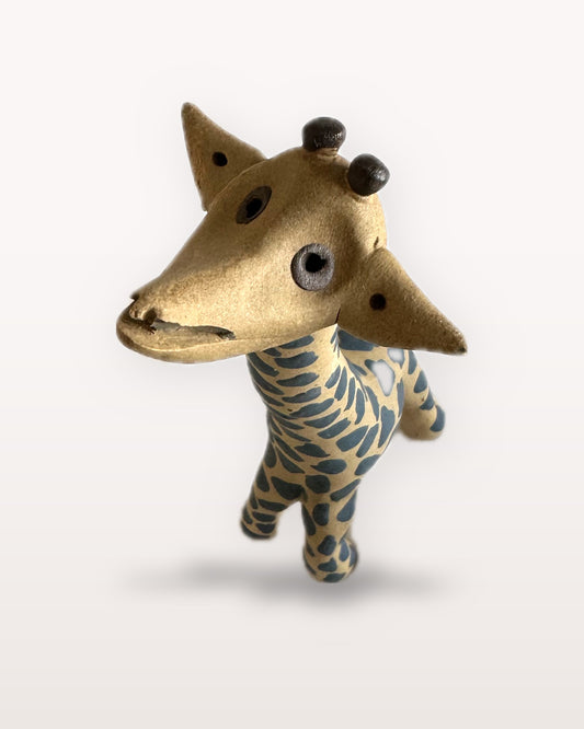 Lambu Giraffe Nerikomi Ceramic Figurine - view 5 of 5