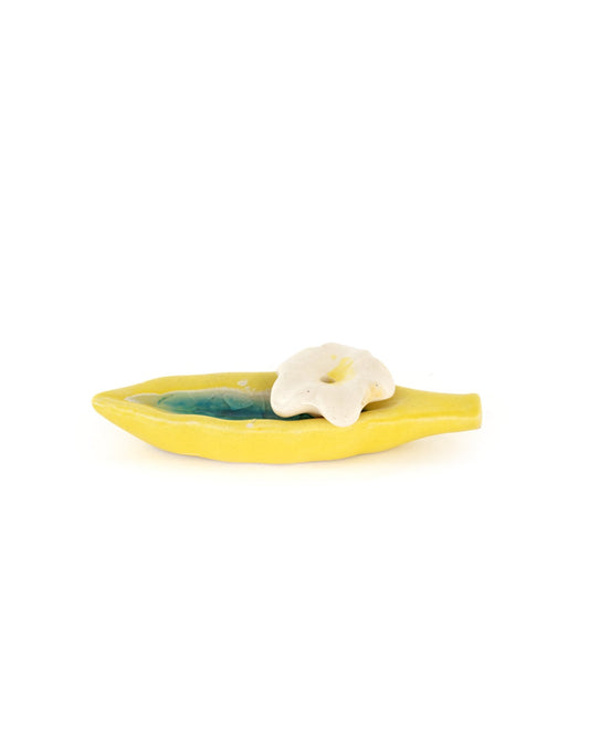 Leaf Ceramic Incense Holder - view 5 of 7