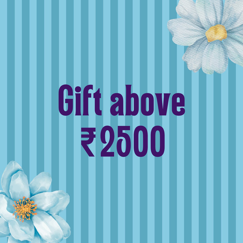 Gifts above ₹2,500