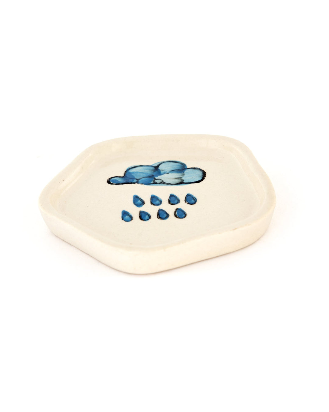 Monsoon Cloud Hand-Painted Ceramic Trinket Dish - view 2 of 3