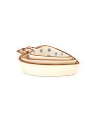 Nesting Triangle Ceramic Serving Dish - Confetti Dot - view 5 of 5