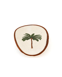 Palm Print Oval Snacks Plate - view 2 of 3