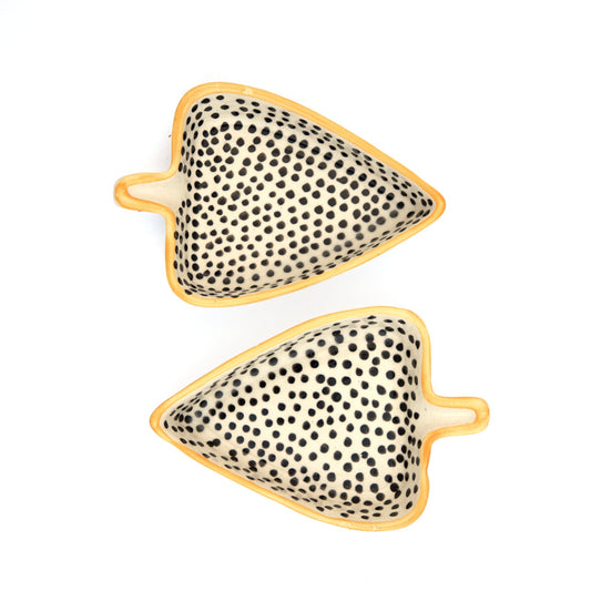 Triangle Ceramic Serving Dish - Speckled by Modus & Mood