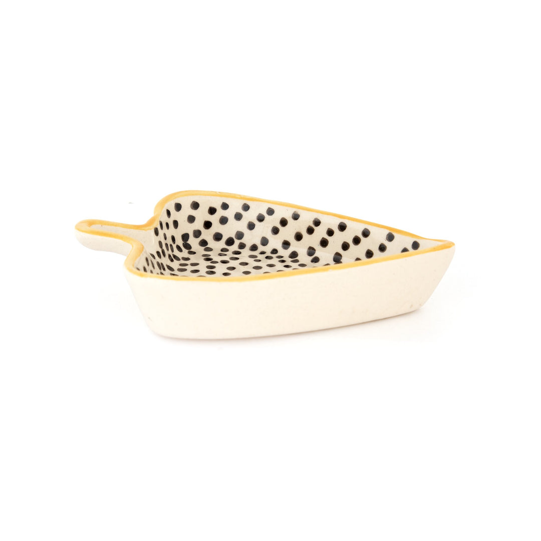 Triangle Ceramic Serving Dish - Speckled - view 3 of 4