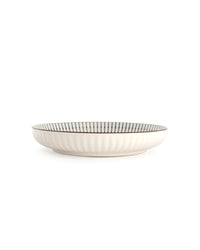 Radial Ceramic Salad Bowl - Indigo - view 4 of 4