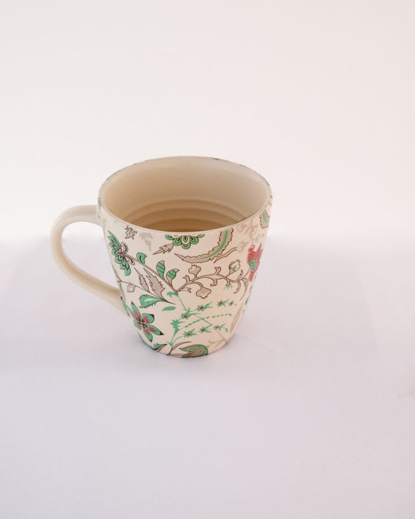 Sage Rose Floral Hand-Painted Ceramic Mug - view 3 of 3