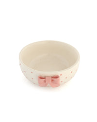 Sculpted Bow Ceramic Bowl - Pink - view 4 of 6
