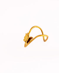 Sculptural V Anti-Tarnish Ring - view 4 of 4