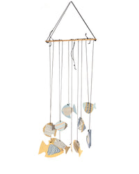 Seashell Nerikomi Ceramic Wind Chime - Large - view 2 of 3
