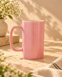 Second Cup Tall Ceramic Mug - Blush Pink by Modus & Mood