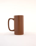 Second Cup Tall Ceramic Mug - Brown