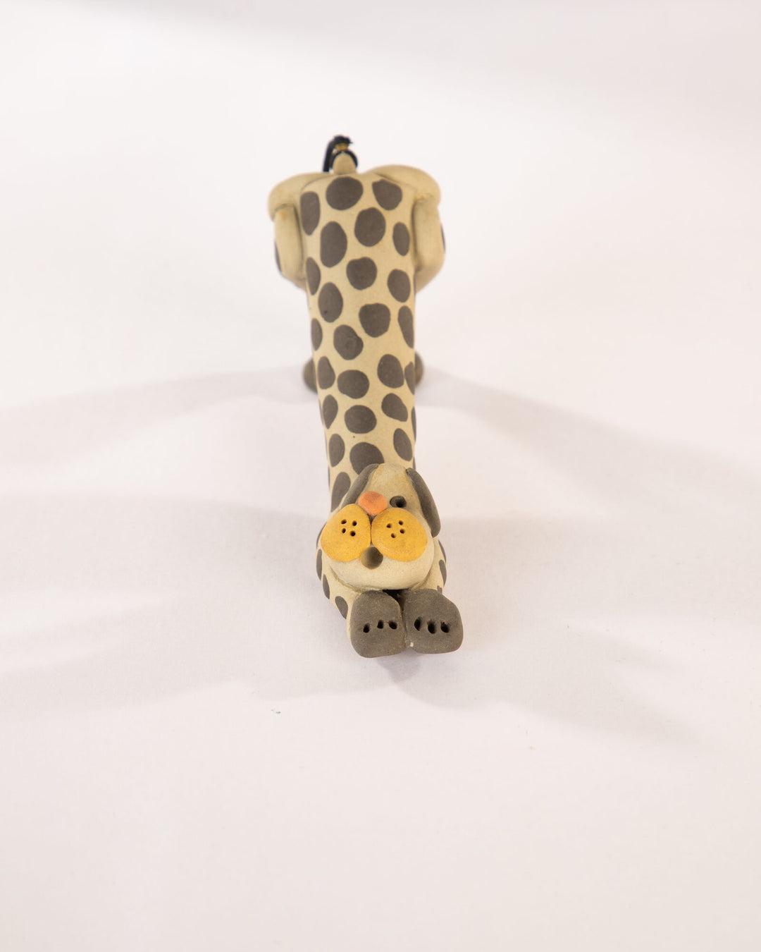 Spotted Nerikomi Ceramic Dog Figurine by Modus & Mood