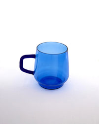 Stackable Glass Mug - Cobalt Blue - view 2 of 5