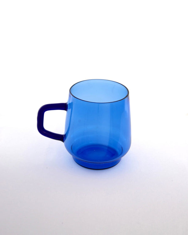 Stackable Glass Mug - Cobalt Blue - view 2 of 5