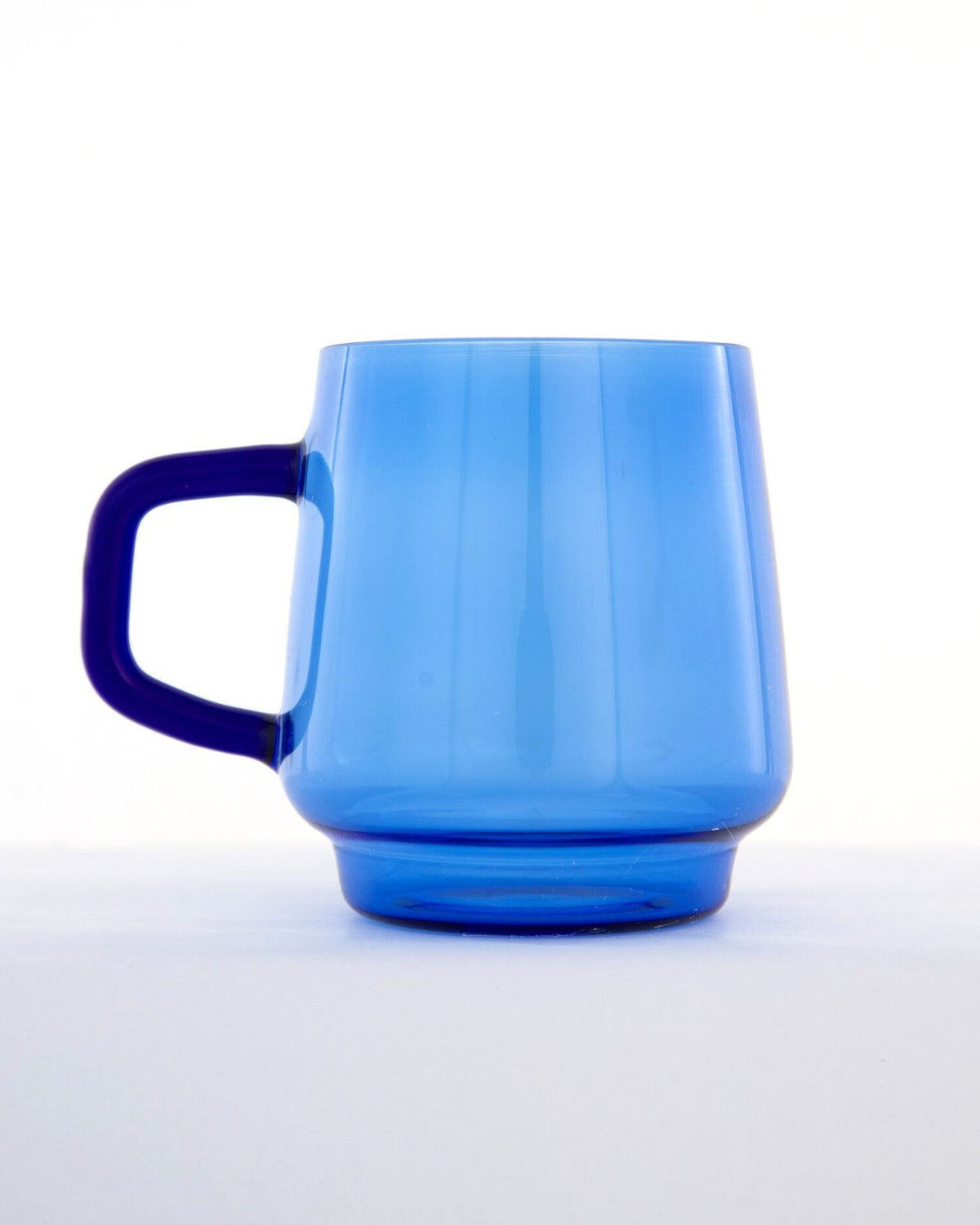 Stackable Glass Mug - Cobalt Blue - view 4 of 5
