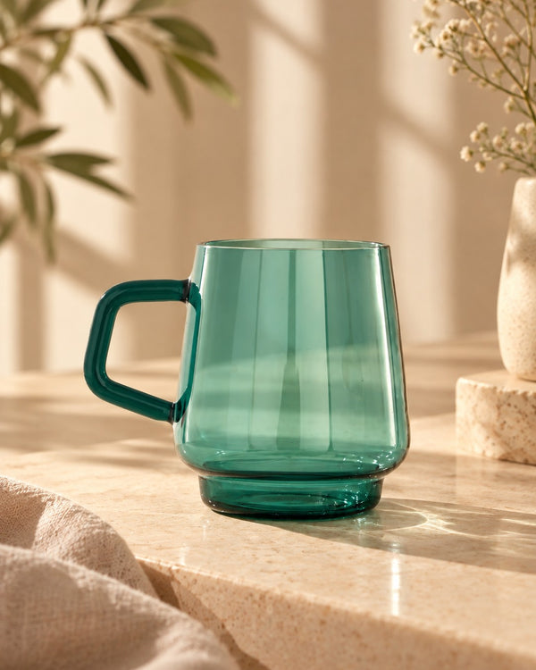 Stackable Glass Mug - Forest Green by Modus & Mood