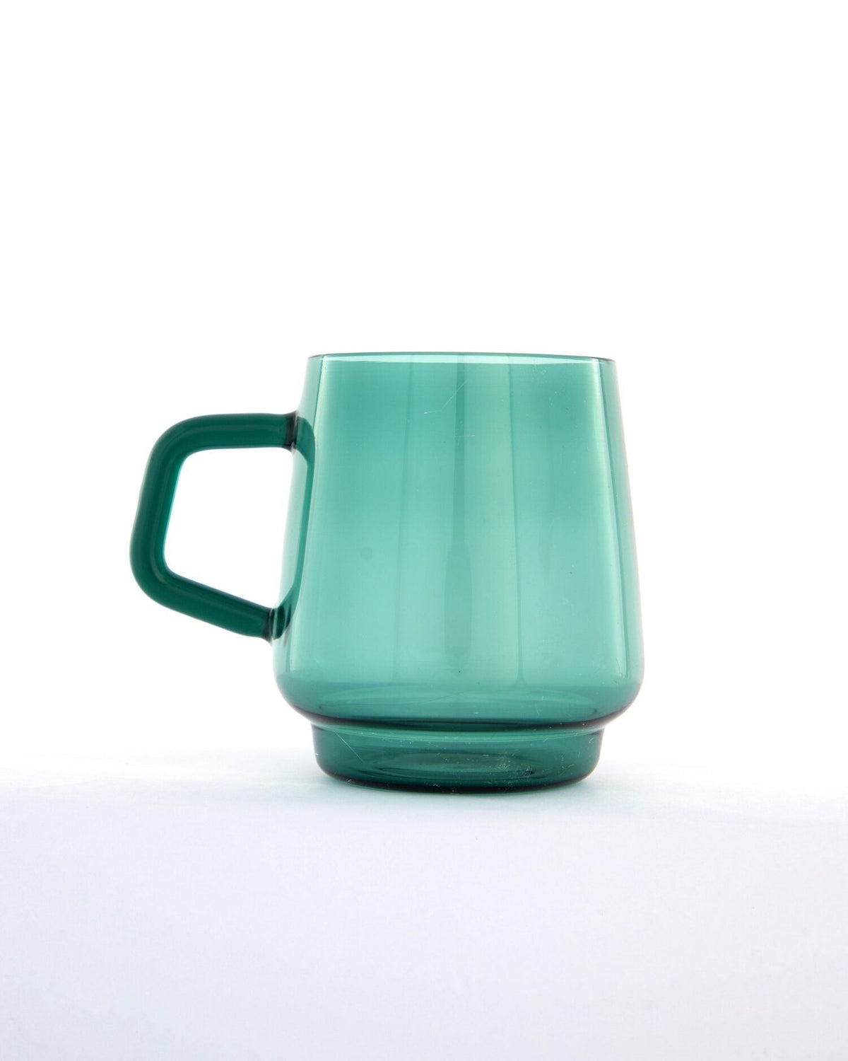 Stackable Glass Mug - Forest Green - view 2 of 5