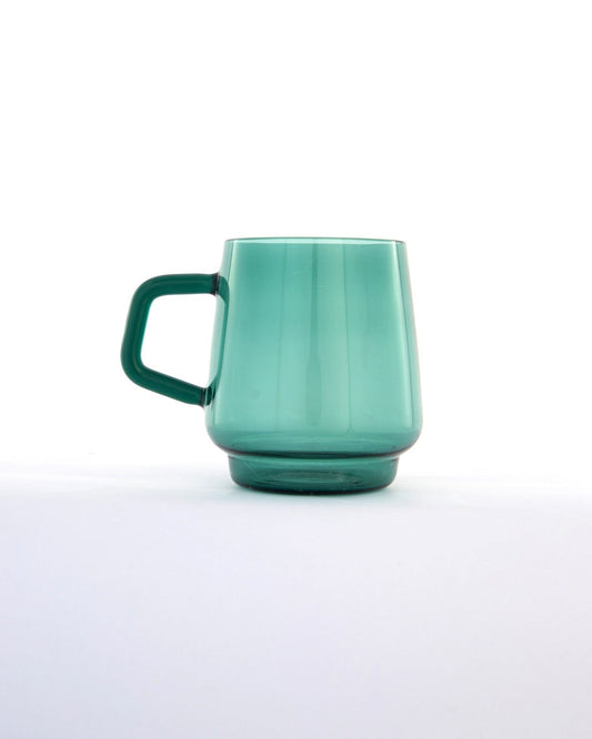 Stackable Glass Mug - Forest Green - view 5 of 5