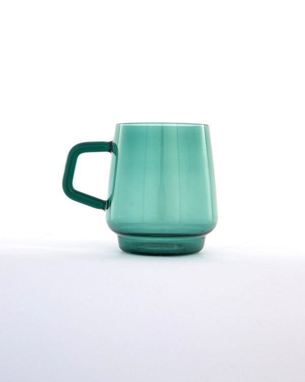 Stackable Glass Mug - Forest Green - view 5 of 5