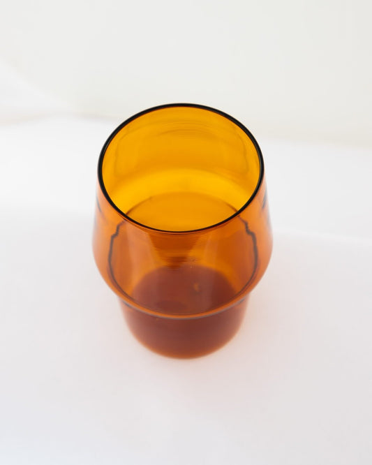 Stackable Glass Tumbler - Amber - view 4 of 4
