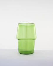 Stackable Glass Tumbler - Apple Green