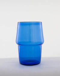 Stackable Glass Tumbler - Cobalt Blue by Modus & Mood