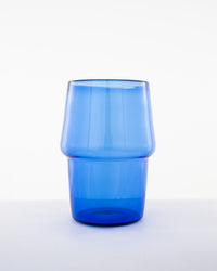 Stackable Glass Tumbler - Cobalt Blue - view 7 of 8