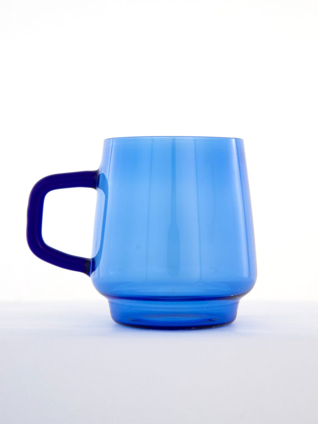 Stackable Glass Mug - Cobalt Blue - view 4 of 5