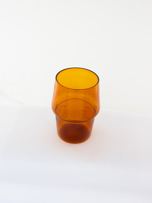 Stackable Glass Tumbler - Amber - view 2 of 4
