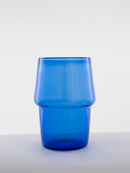 Stackable Glass Tumbler - Cobalt Blue by Modus & Mood
