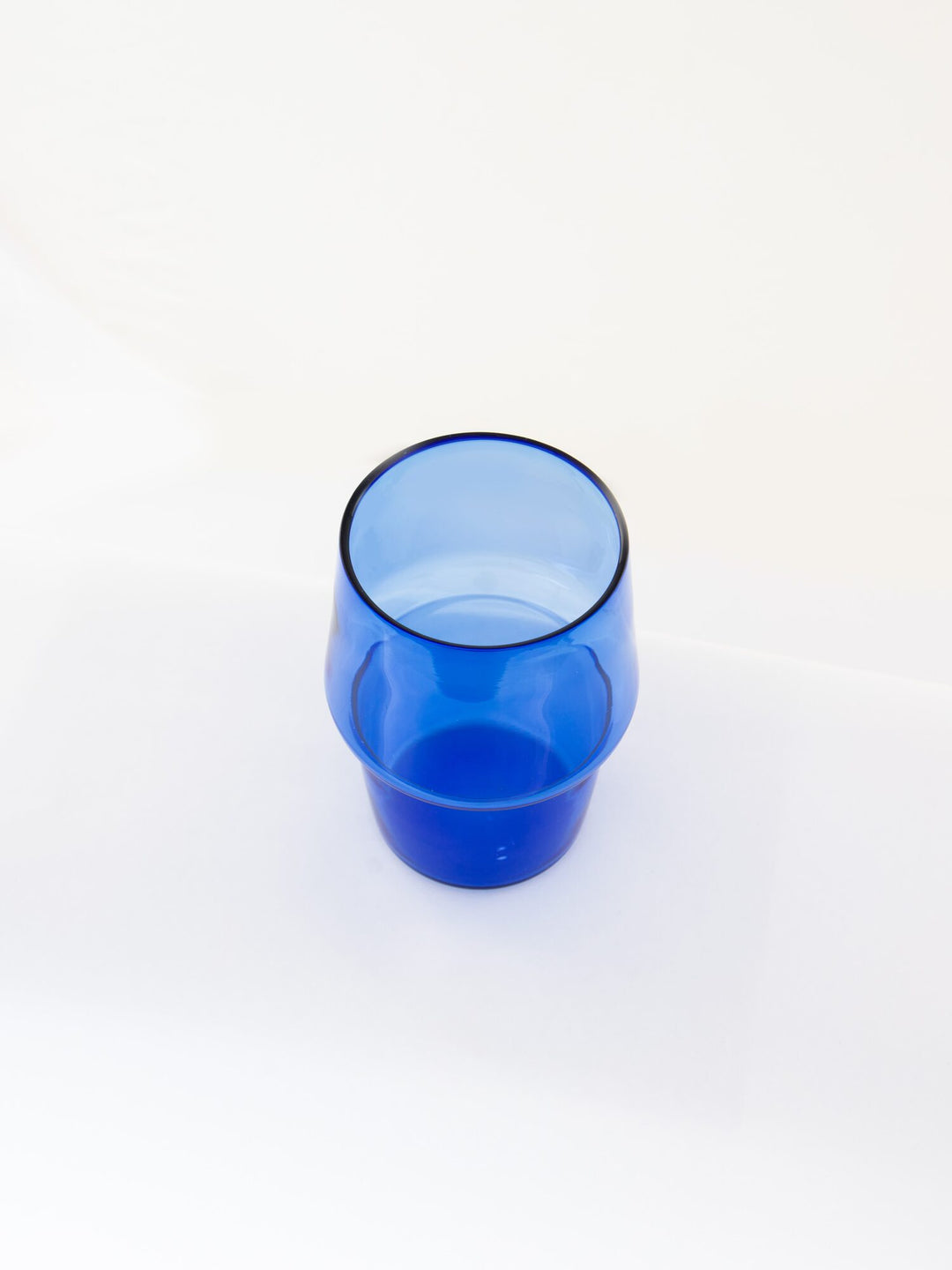 Stackable Glass Tumbler - Cobalt Blue - view 7 of 8