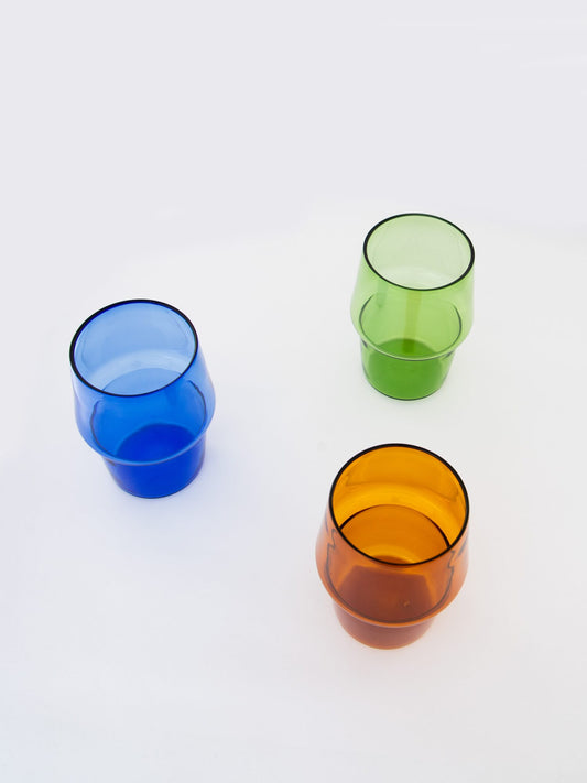Stackable Glass Tumbler - Cobalt Blue - view 8 of 8