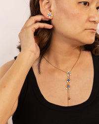 Star Lariat Anti-Tarnish Set - Blue by Modus & Mood