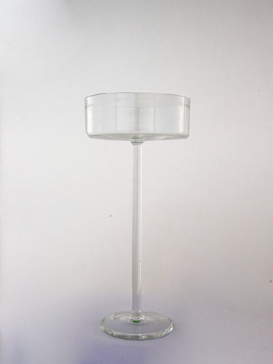 Clarity Scallop Stemmed Glass by Modus & Mood