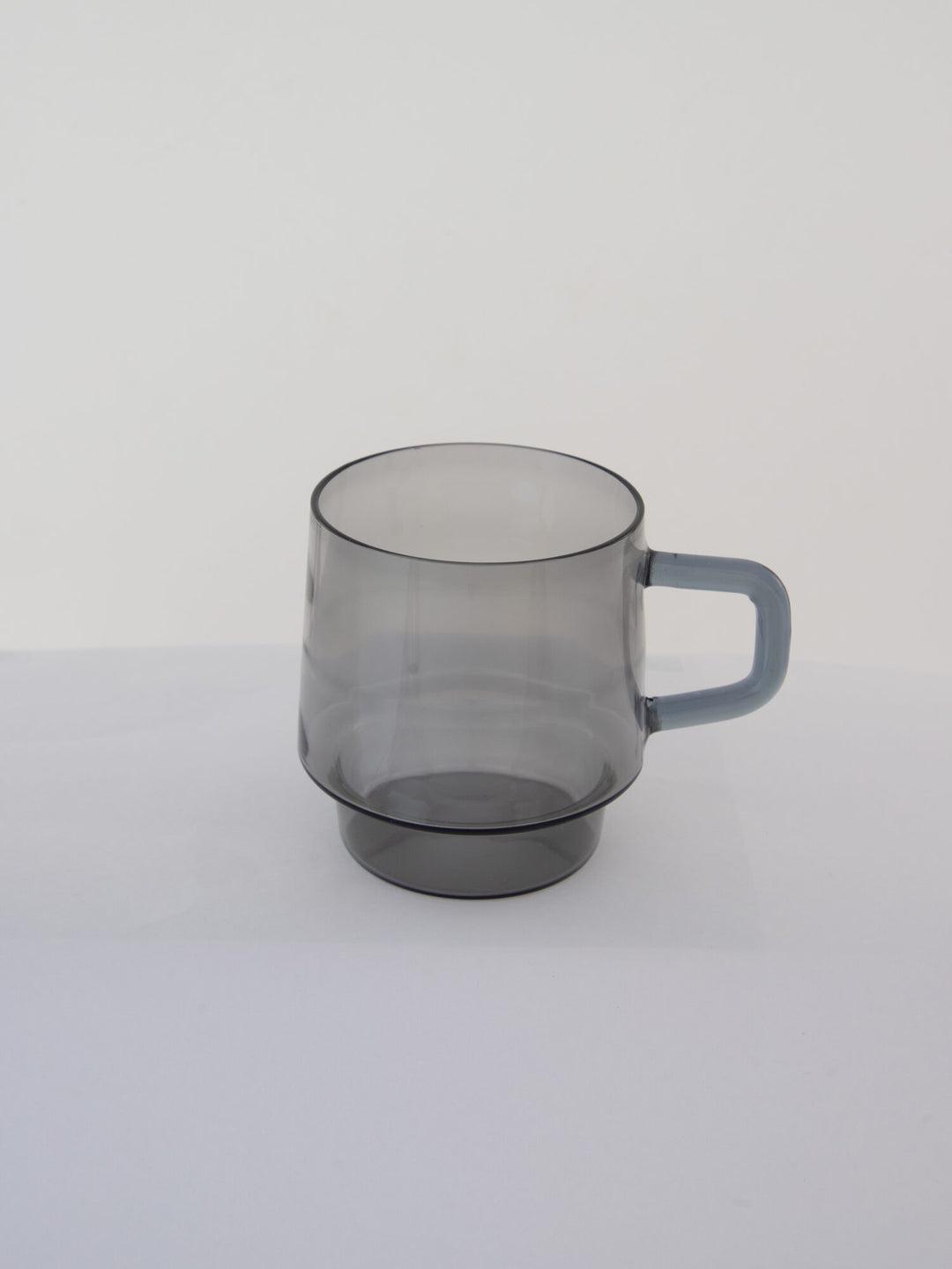 Stackable Straight-Sided Glass Mug - Smoke Grey - view 4 of 4