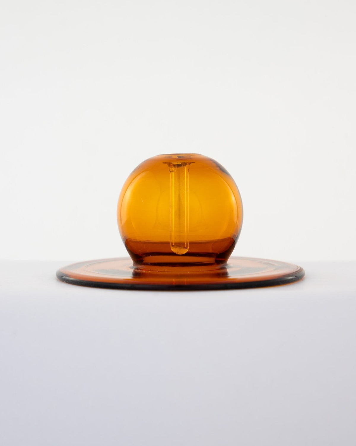 Sun Orb Amber Glass - Incense Stick Stand - view 2 of 4