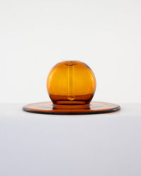 Sun Orb Amber Glass - Incense Stick Stand - view 2 of 4
