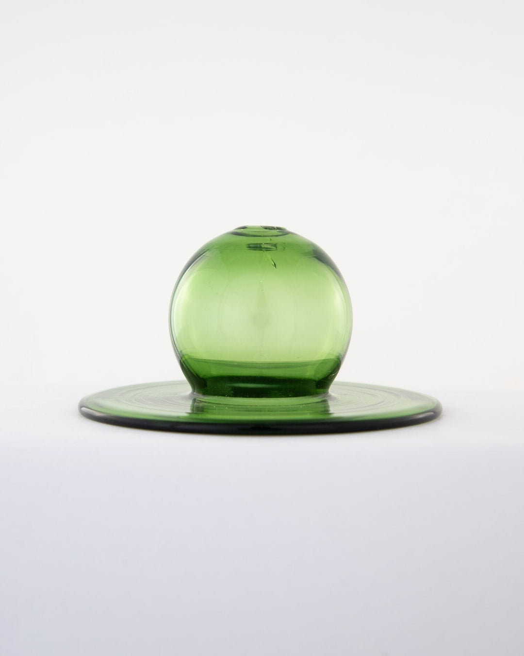 Sun Orb Green Glass - Incense Stick Stand - view 3 of 6