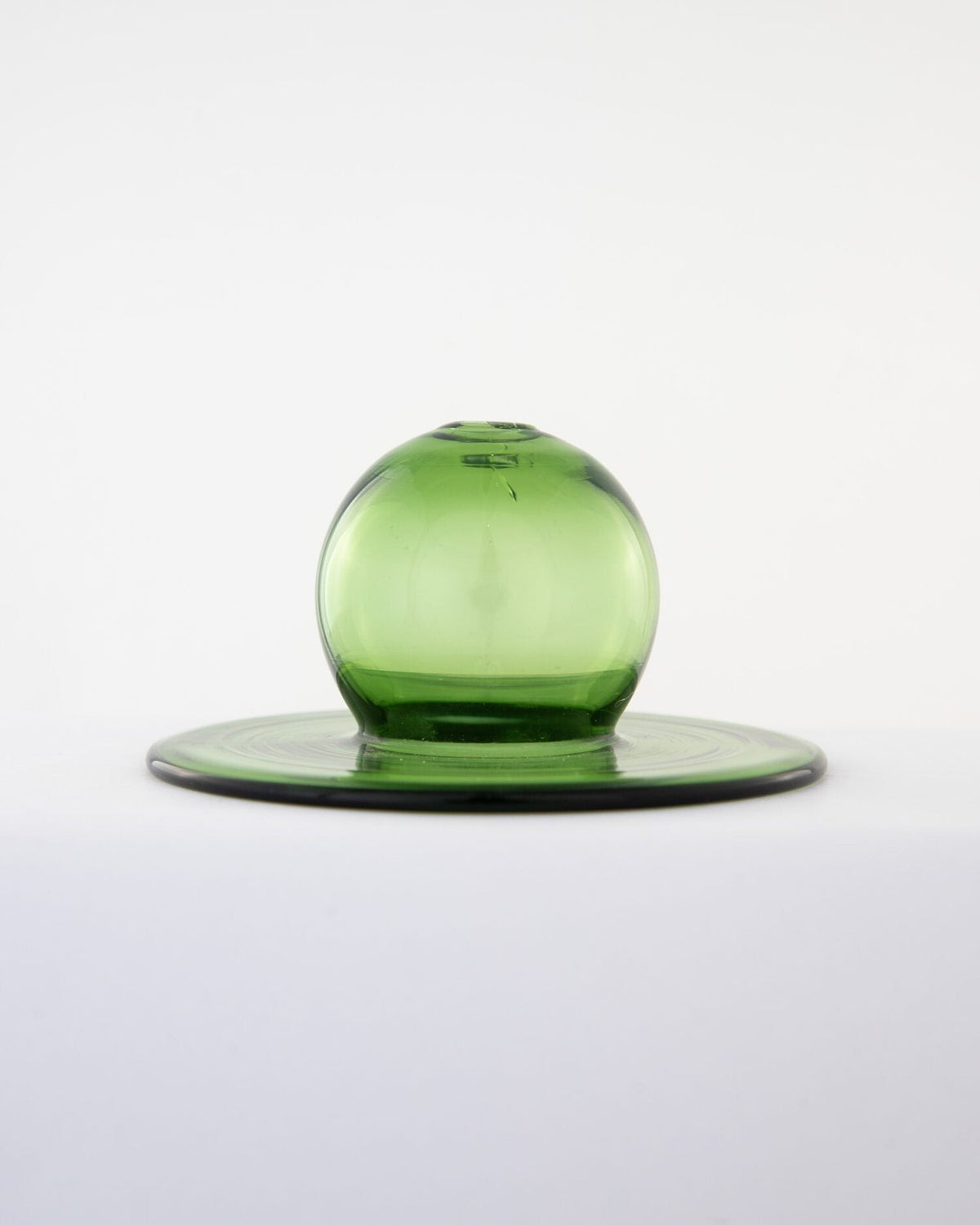 Sun Orb Green Glass - Incense Stick Stand - view 3 of 6