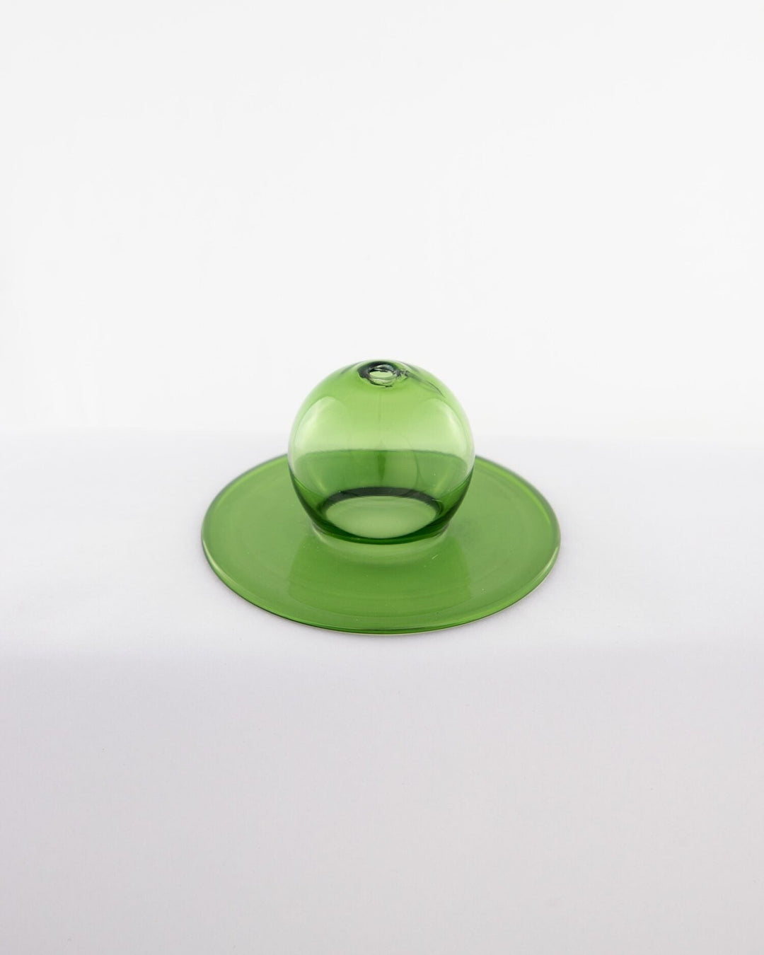 Sun Orb Green Glass - Incense Stick Stand - view 5 of 6