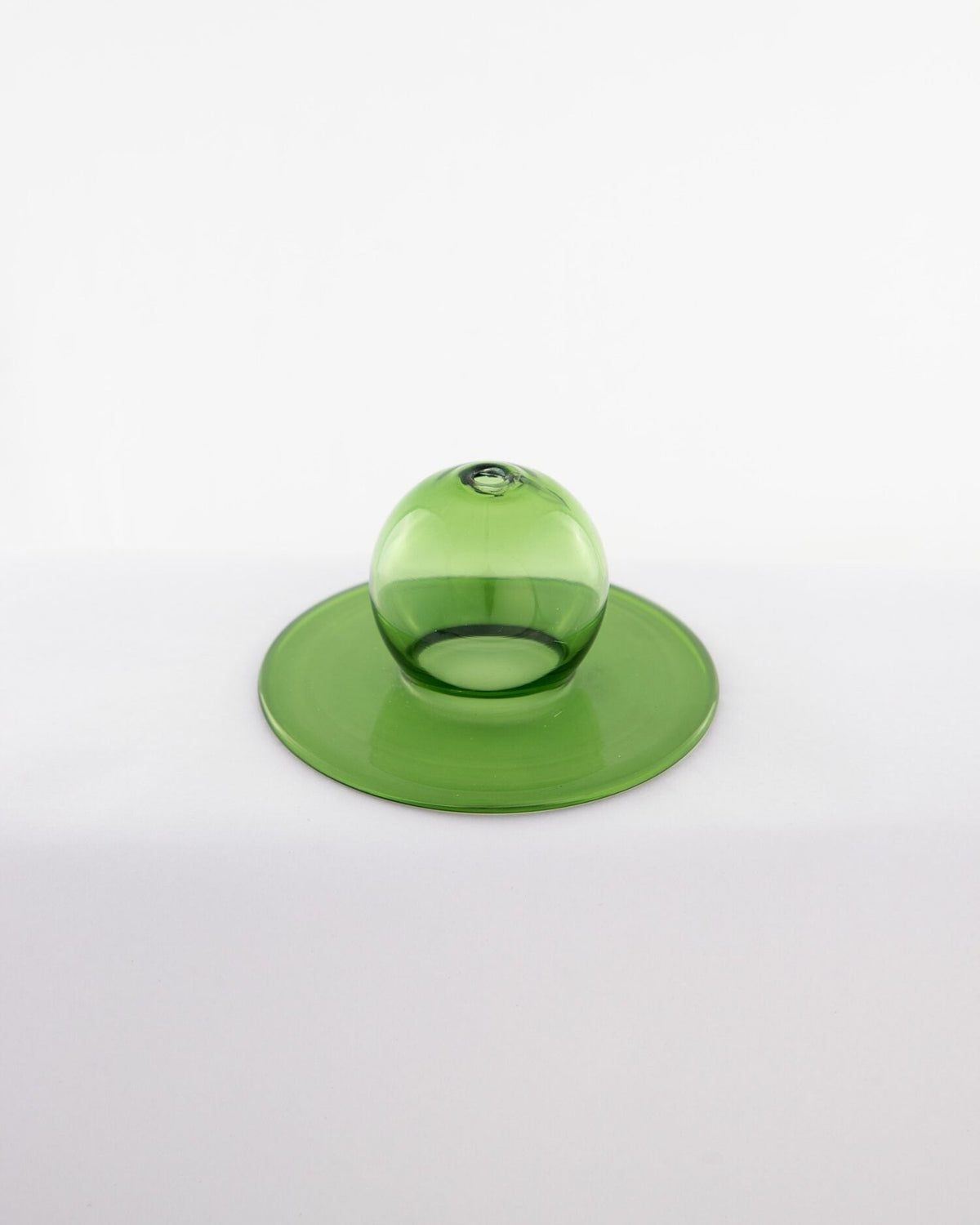 Sun Orb Green Glass - Incense Stick Stand - view 5 of 6