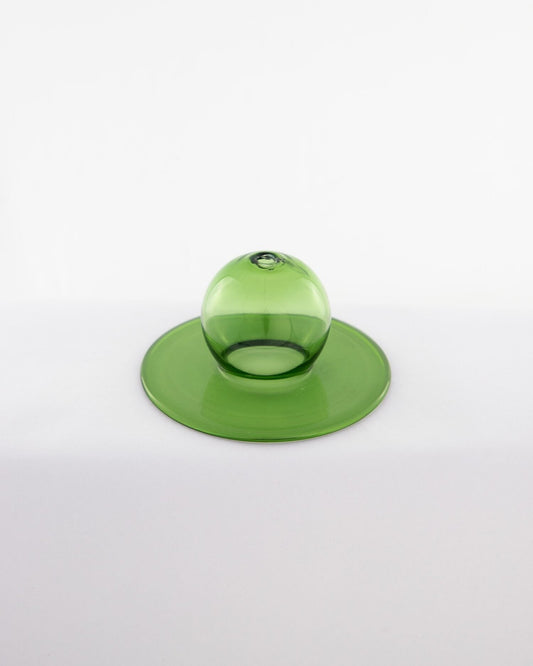 Sun Orb Green Glass - Incense Stick Stand - view 5 of 6
