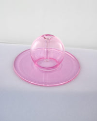 Sun Orb Pink Glass - Incense Stick Stand - view 2 of 4