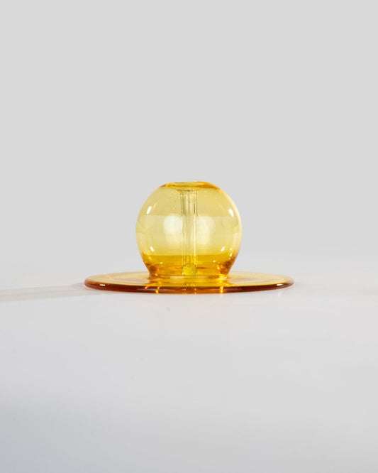 Sun Orb Yellow Glass - Incense Stick Stand - view 2 of 7