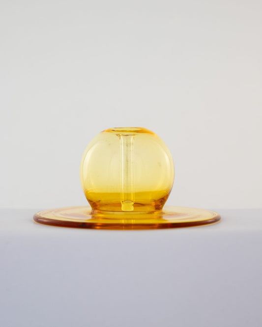 Sun Orb Yellow Glass - Incense Stick Stand - view 4 of 7