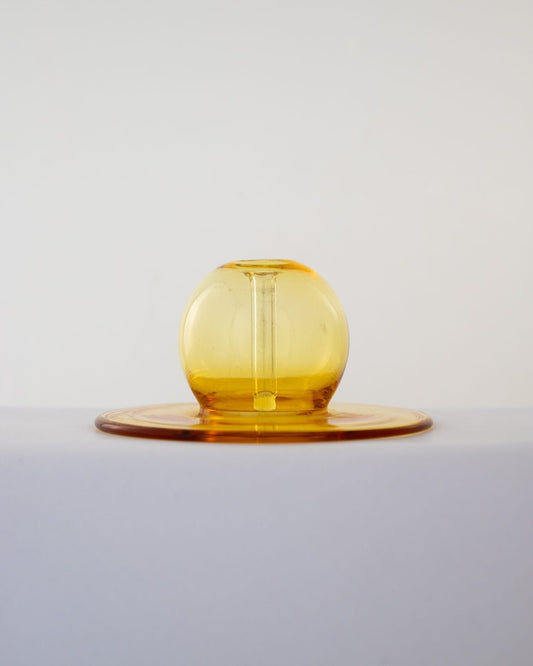 Sun Orb Yellow Glass - Incense Stick Stand - view 5 of 7