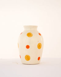 Sunspot Dotted Mini Ceramic Bud Vase - Oval by Modus & Mood
