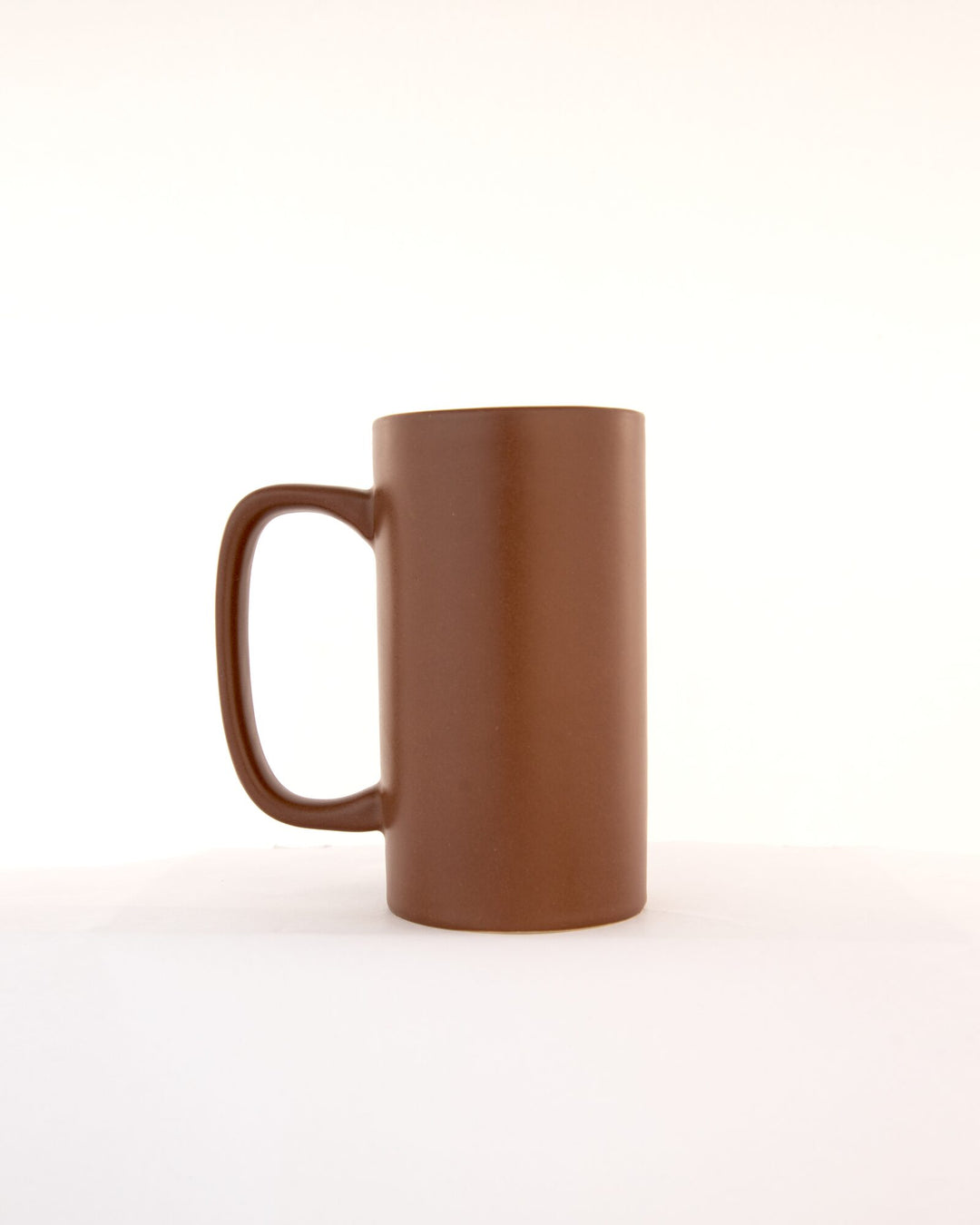 Second Cup Tall Ceramic Mug - Brown by Modus & Mood