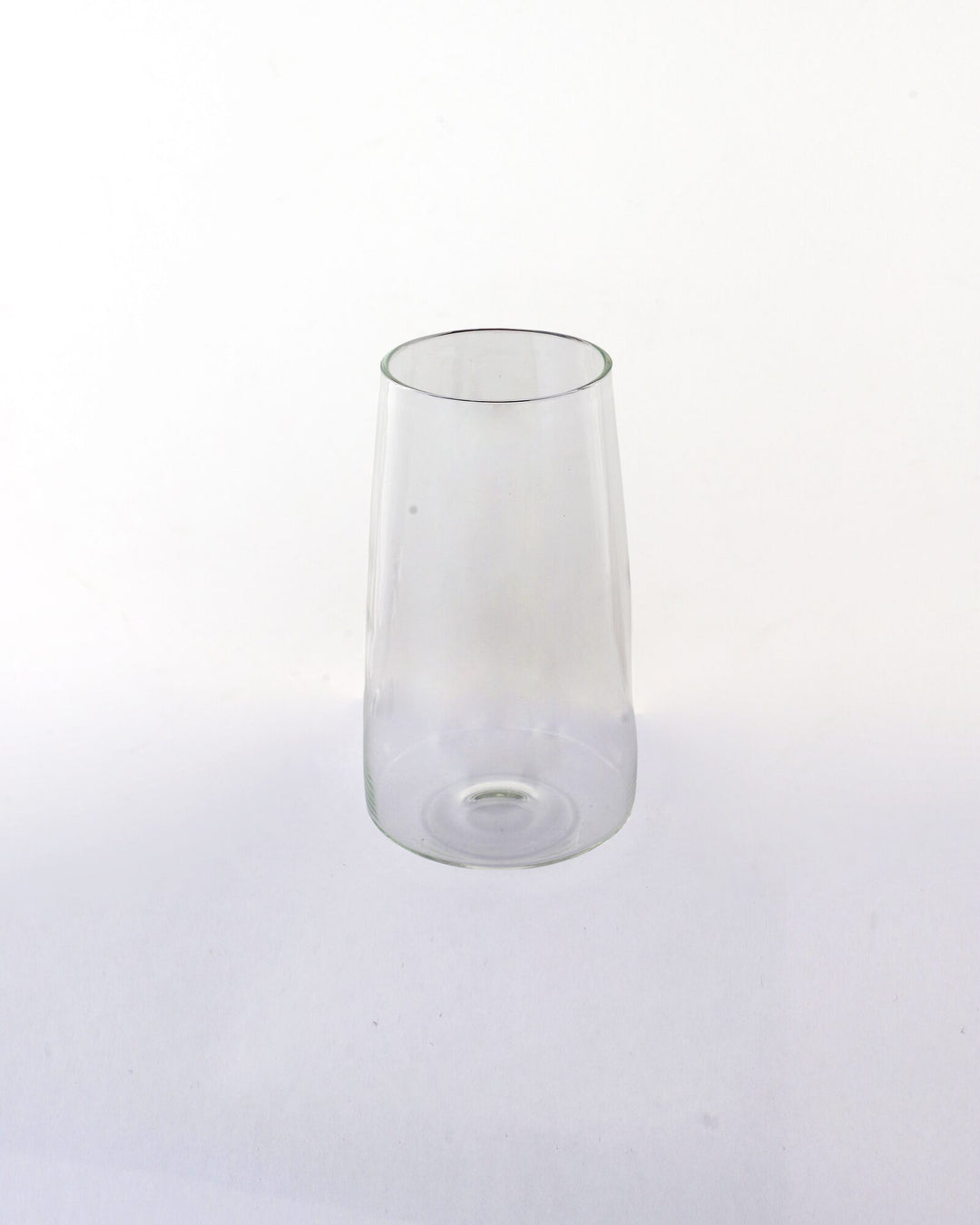 Tapered Hand-Blown Glass Tumbler - Clear - view 4 of 4