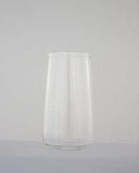 Tapered Hand-Blown Glass Tumbler - Clear - view 3 of 4